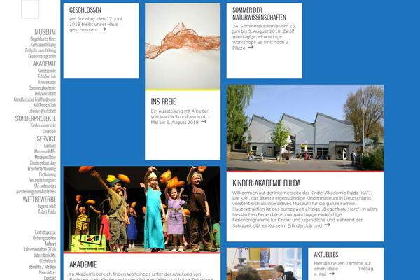 Ubergrid theme site design template sample