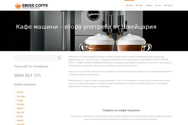 kafemashini.ch site used Transcend