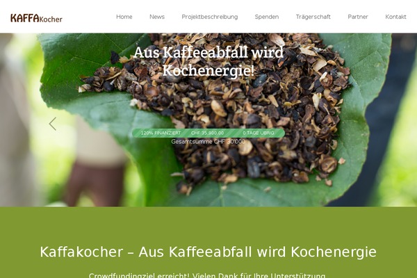 kaffakocher.ch site used Campaignify