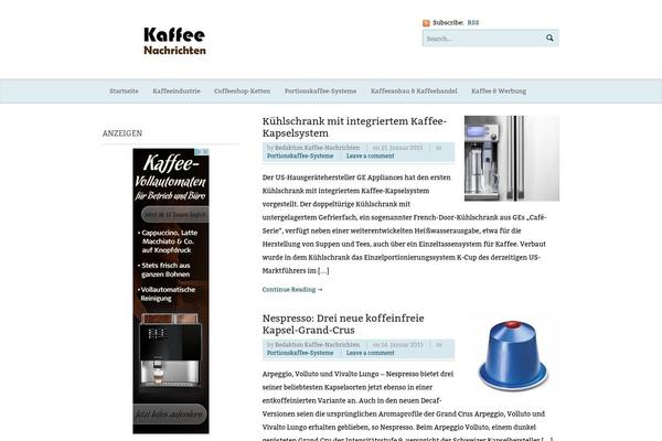 Currents theme site design template sample