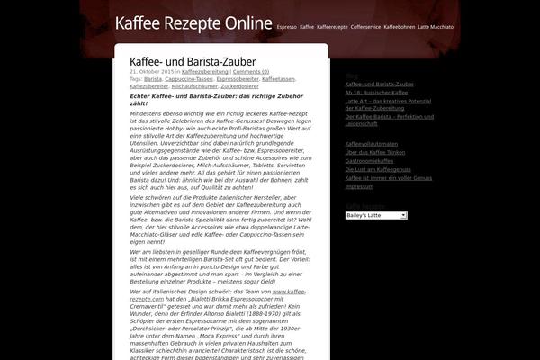 kaffee-rezepte.com site used Fazyvo