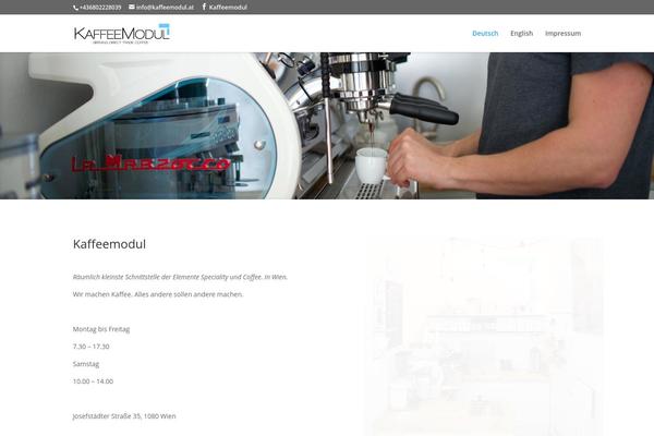 Divi theme site design template sample