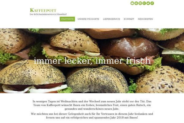Fruitful theme site design template sample
