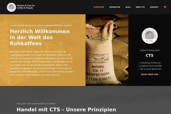 Infinite theme site design template sample
