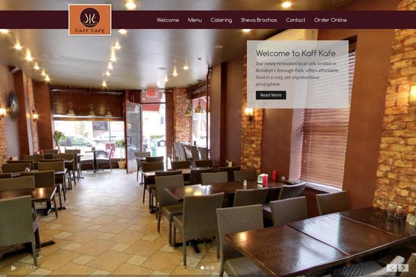 Lezzatos theme site design template sample