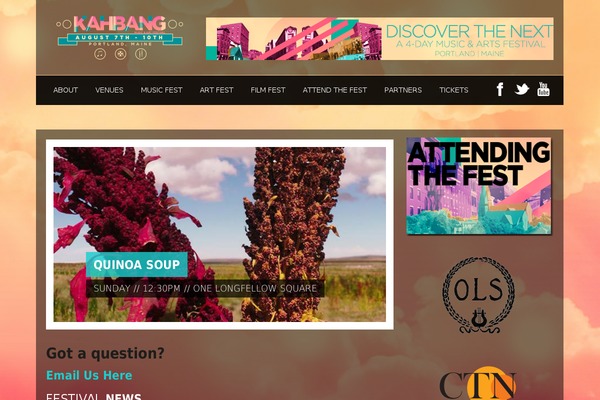 Soundwave theme site design template sample