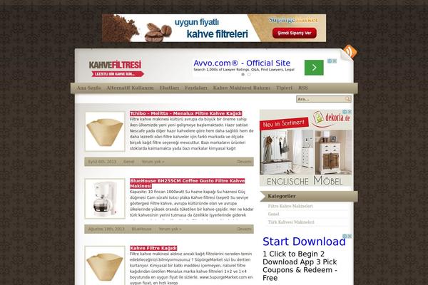 Zinepress theme site design template sample