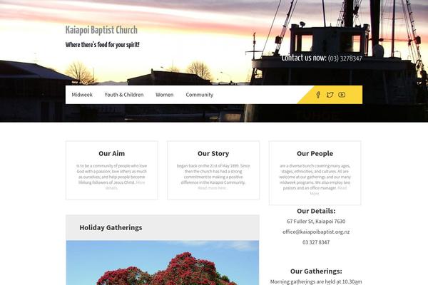 Constructzine Lite theme site design template sample