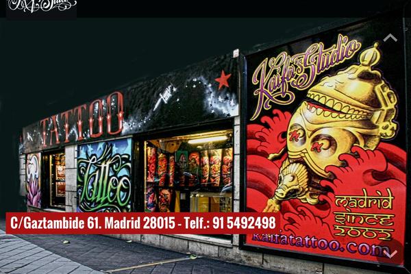 Tattoo-wp theme site design template sample
