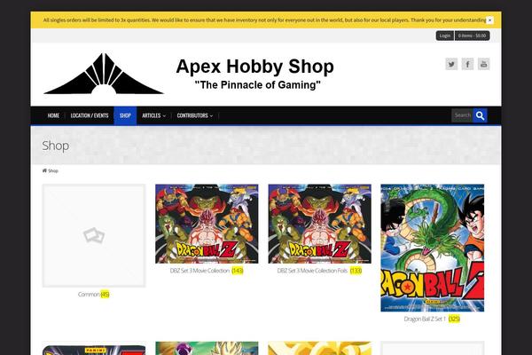 Alterna theme site design template sample