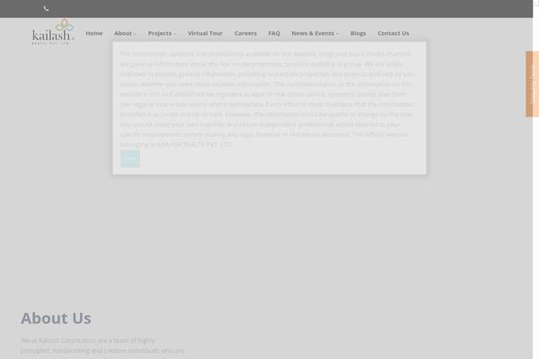 Ekko-child theme site design template sample