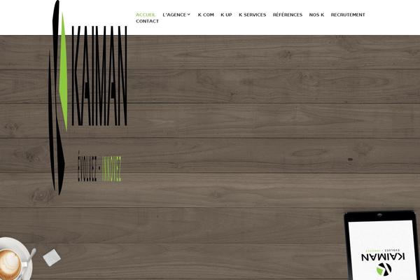 Divi Child theme site design template sample
