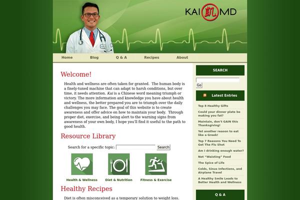 kaimd.com site used Bamboo