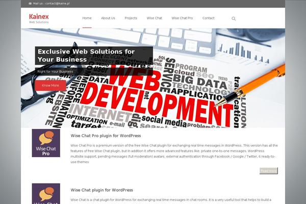 Site using Wise-chat-pro plugin