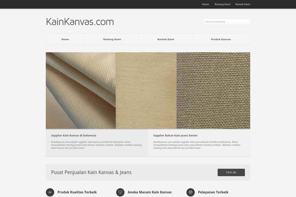 Pitch theme site design template sample