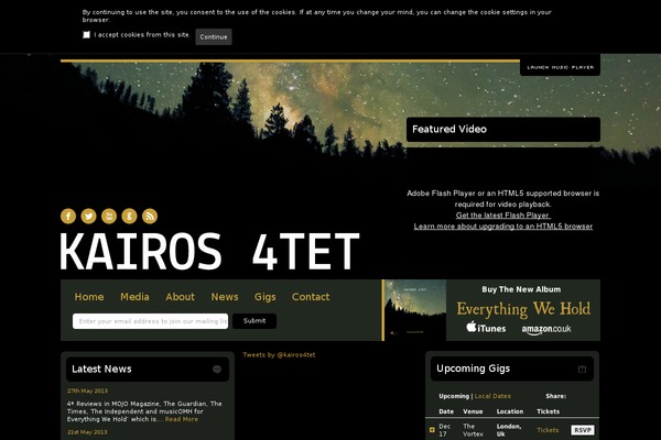 Site using EU Cookie Directive plugin