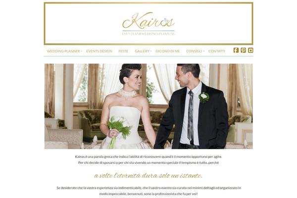 Chamomile theme site design template sample