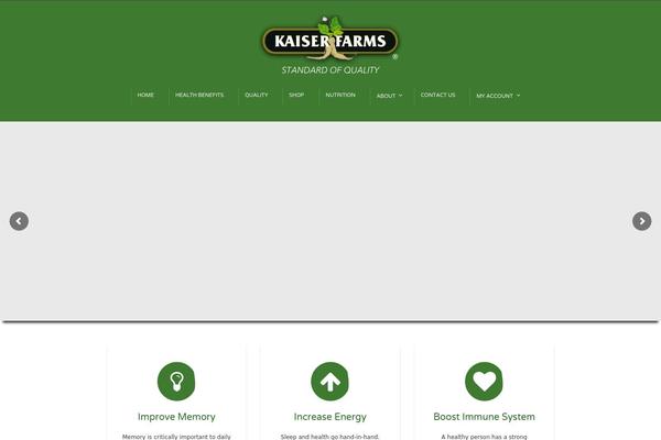 kaiserfarms.com site used Kaiser