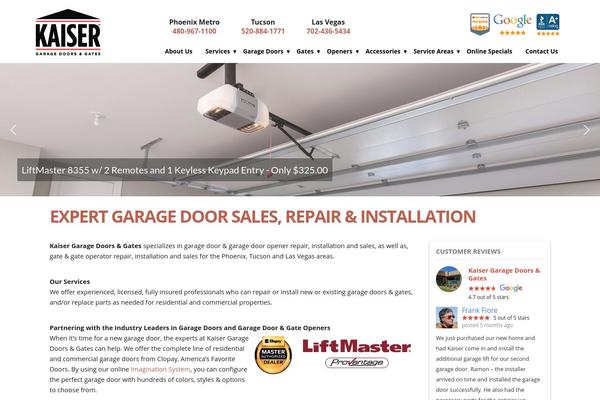 kaisergaragedoorvegas.com site used Kaiser