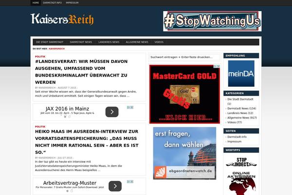 kaisersreich.com site used Previse