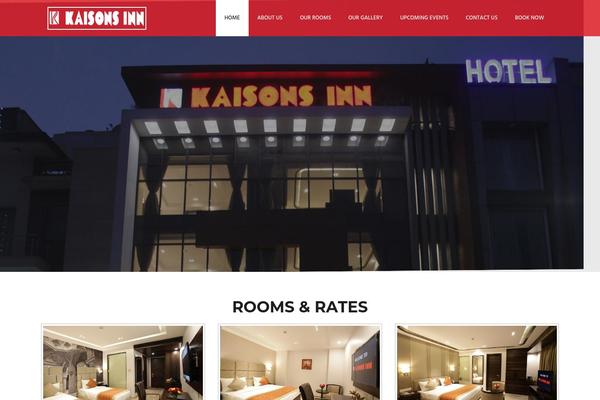 Hillter theme site design template sample