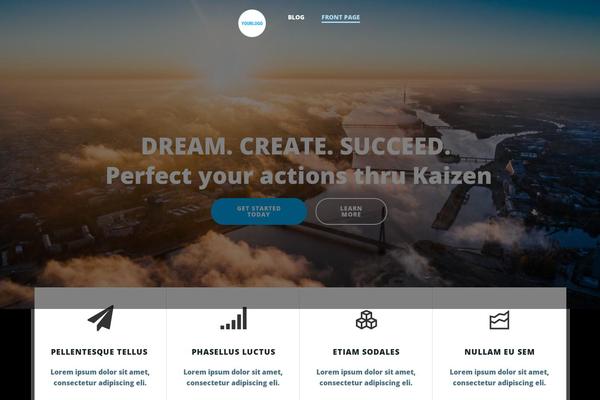 Colibri WP theme site design template sample