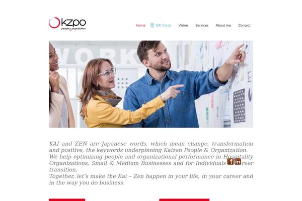 CoolBlue theme site design template sample
