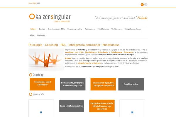 kaizensingular.com site used Kaizen