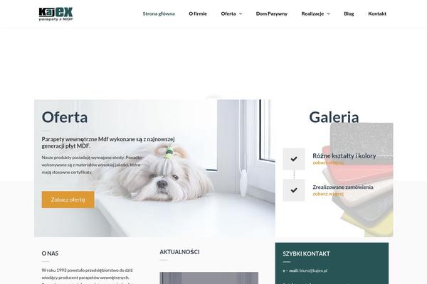 kajex.pl site used Solv