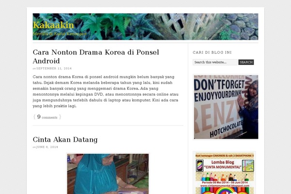 Adaptation theme site design template sample