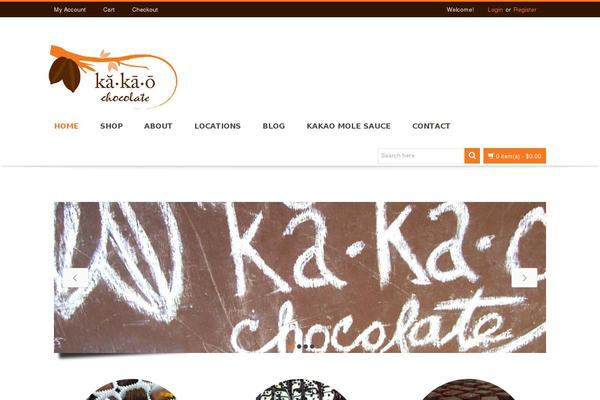 Venedor theme site design template sample