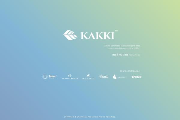 kakki.com site used Djkakki