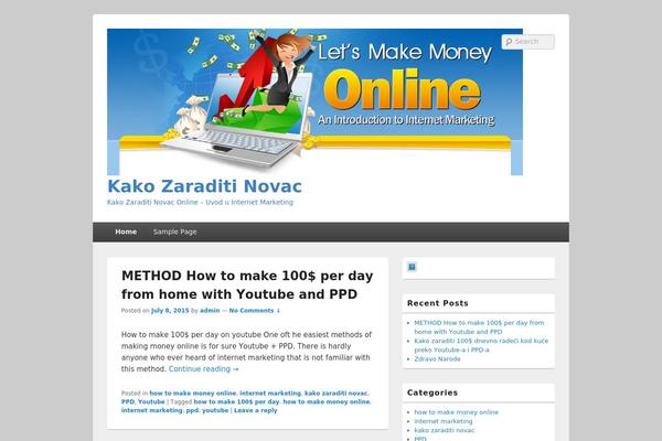 Catch Box theme site design template sample