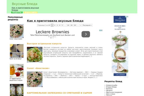 kakprigotovila.ru site used Yelly