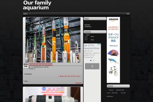 Fotogram theme site design template sample