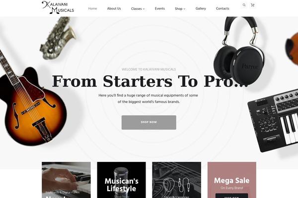 Site using TablePress plugin