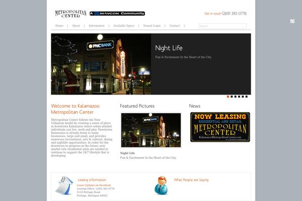 kalamazoometropolitancenter.com site used Agivee