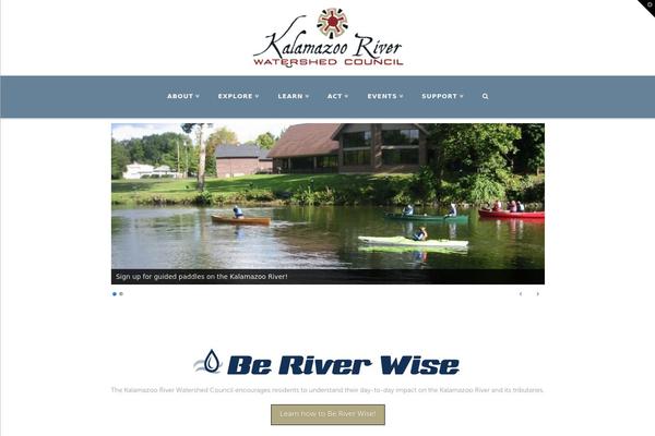 Leaf theme site design template sample