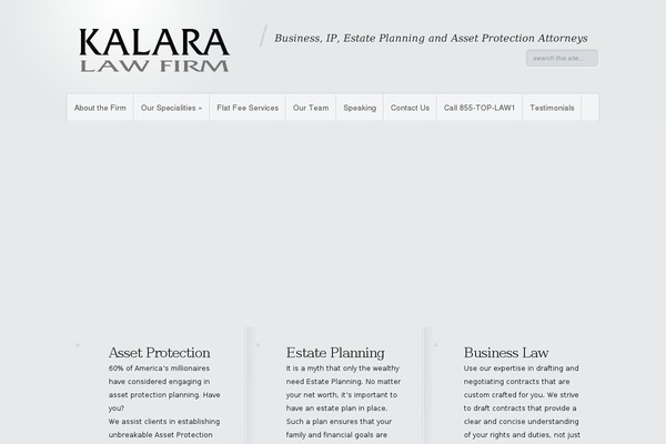 Minimal theme site design template sample