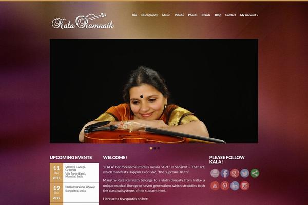 kalaramnath.com site used Wp_muzak5