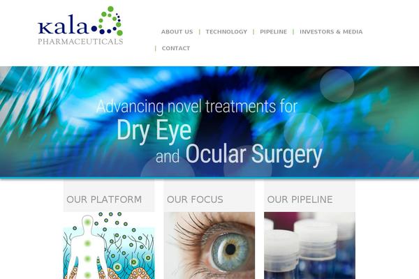 Kala theme site design template sample