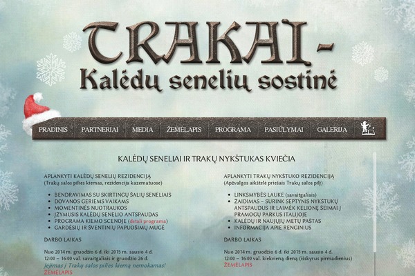 kaledostrakuose.lt site used Darkforest