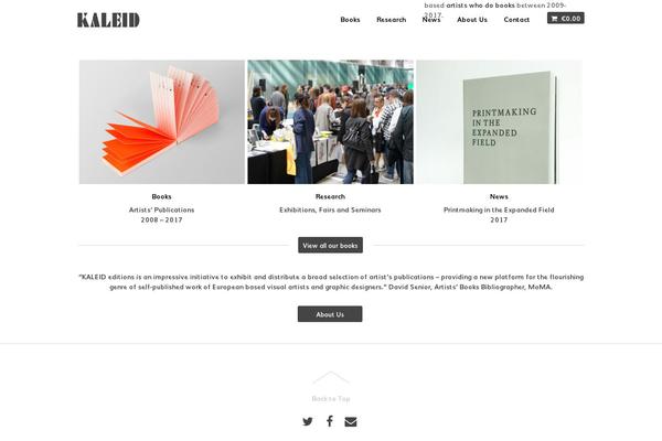 The Flat Shop theme site design template sample