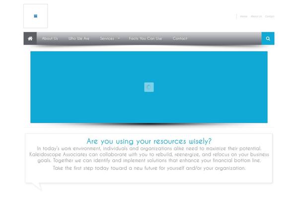 Cacoon theme site design template sample