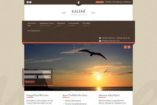 Nice Hotel theme site design template sample