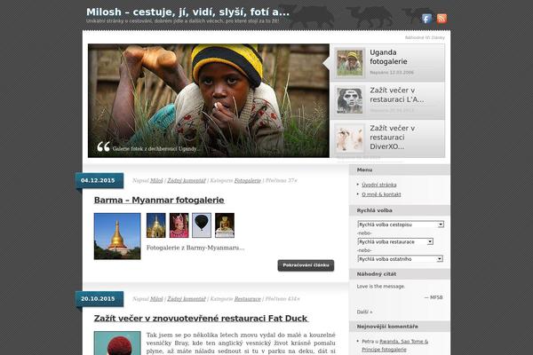 Glow theme site design template sample