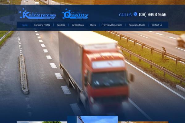 Titan theme site design template sample