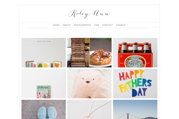 ProPhoto 7 theme site design template sample