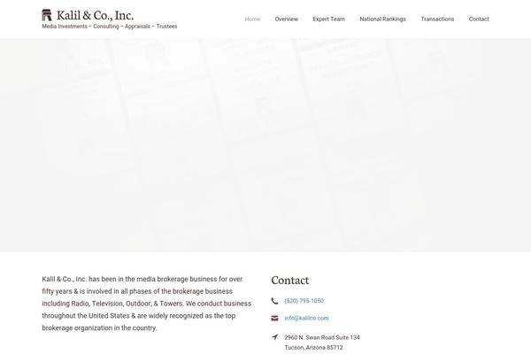 kalilco.com site used Wellspes