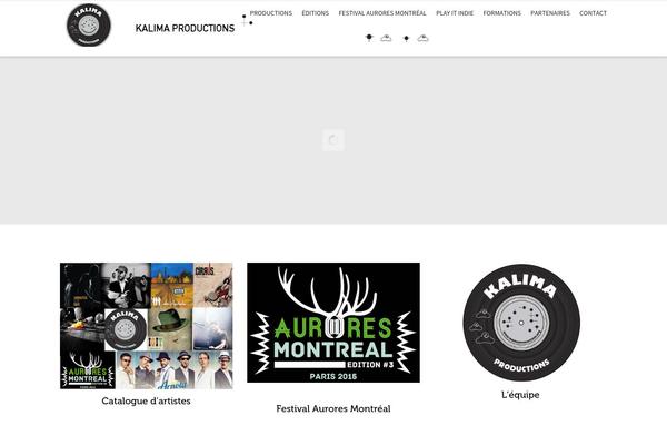 Dante theme site design template sample